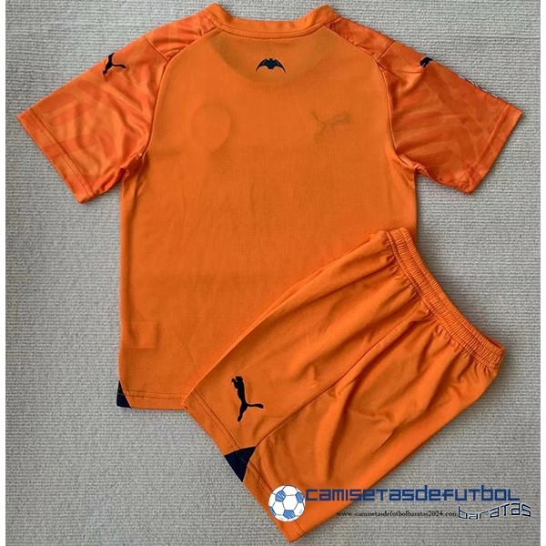 PUMA Tercera Conjunto De Niños Valencia Equipación 2023 2024 Naranja - Image 2