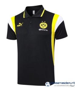 Polo Borussia Dortmund Equipación 2023 2024 Negro Amarillo