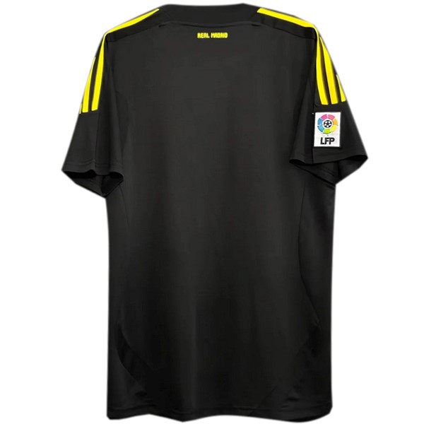 Portero Camiseta Real Madrid 2011 2012 Negro - Image 2