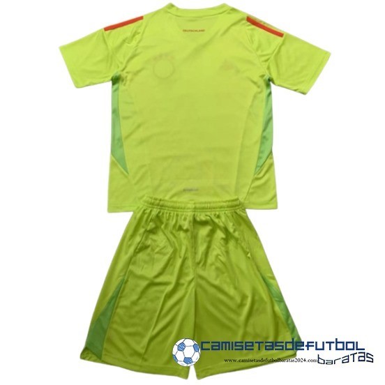 Portero Conjunto De Hombre Alemania Equipación 2024 Amarillo - Image 2