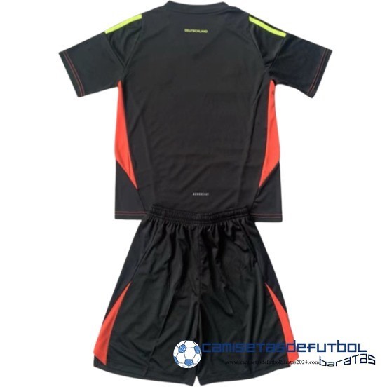 Portero Conjunto De Hombre Alemania Equipación 2024 Negro - Image 2