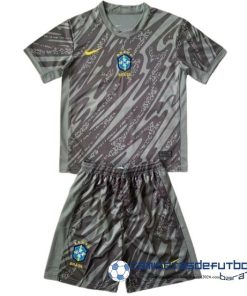 Portero Conjunto De Hombre Brasil Equipación 2024 Gris