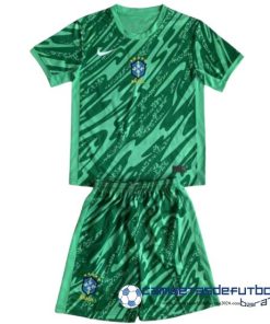 Portero Conjunto De Hombre Brasil Equipación 2024 Verde