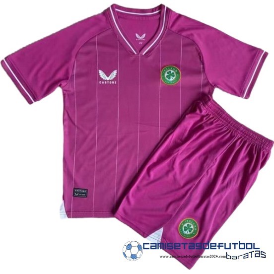 Portero Conjunto De Hombre Irlanda Equipación 2023 Purpura