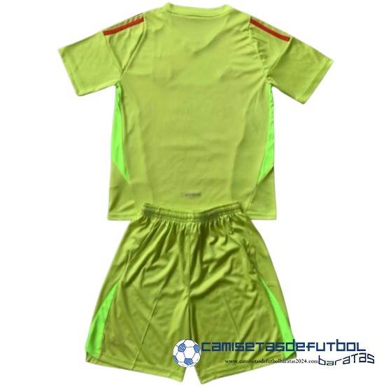 Portero Conjunto De Hombre Italia Equipación 2024 Amarillo - Image 2