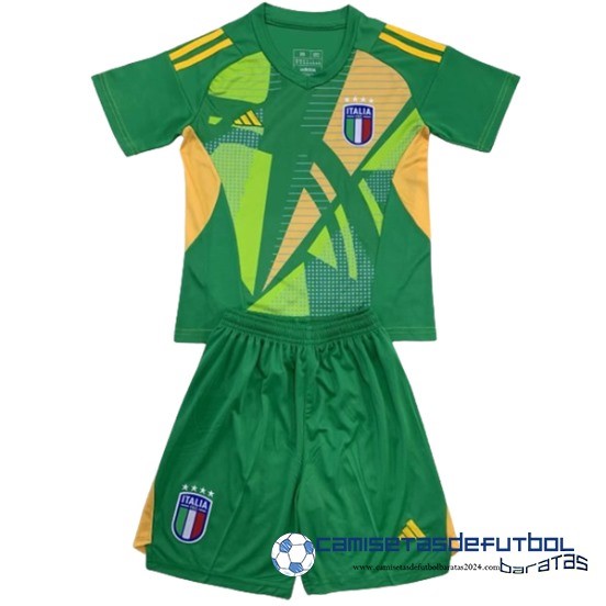 Portero Conjunto De Hombre Italia Equipación 2024 Verde