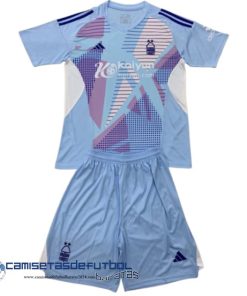 Portero Conjunto De Hombre Nottingham Forest Equipación 2024 2025 Azul