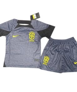 Portero Conjunto De Niños Brasil 2022 Negro