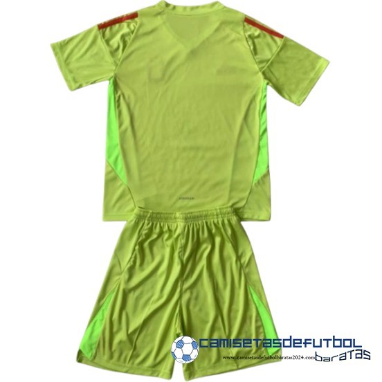 Portero Conjunto De Niños Argentina Equipación 2024 Amarillo - Image 2