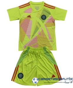 Portero Conjunto De Niños Celtic Equipación 2024 2025 Amarillo