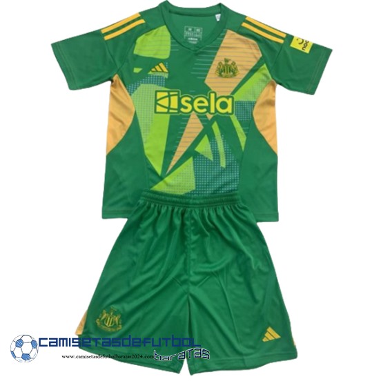 Portero Conjunto De Niños Newcastle United Equipación 2024 2025 Verde