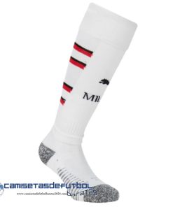 Segunda Calcetines Niños AC Milan Equipación 2024 2025 Blanco