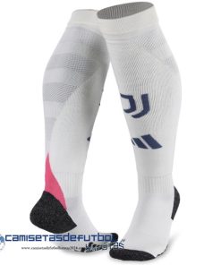 Segunda Calcetines Niños Juventus Equipación 2024 2025 Blanco