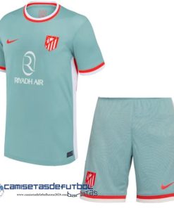 Segunda Conjunto De Niños Atlético Madrid Equipación 2024 2025 Verde
