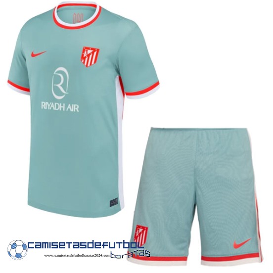 Segunda Conjunto De Niños Atlético Madrid Equipación 2024 2025 Verde