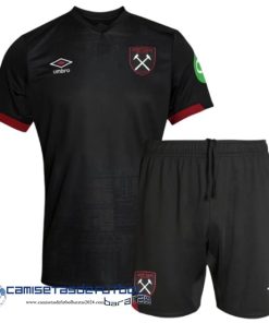 Segunda Conjunto De Niños West Ham United Equipación 2024 2025 Negro