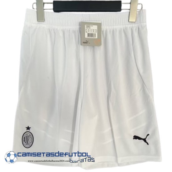 Segunda Pantalones AC Milan Equipación 2024 2025 Blanco - Image 2