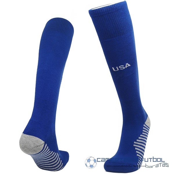 Segunda Calcetines Niños Estados Unidos 2022 Azul