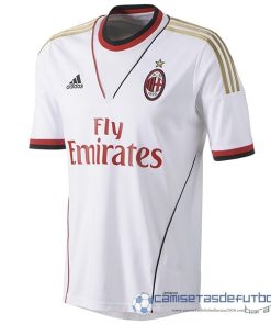 Segunda Camiseta AC Milan Retro Equipación 2013 2014 Blanco