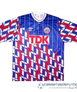 Segunda Camiseta Ajax Retro Equipación 1990 1991 Azul