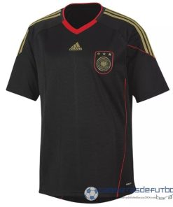 Segunda Camiseta Alemania Retro Equipación 2010 Negro