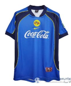 Segunda Camiseta América Retro Equipación 2001 2002 Azul