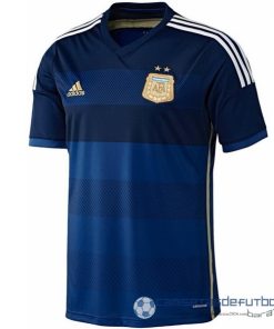 Segunda Camiseta Argentina Retro Equipación 2014 Azul