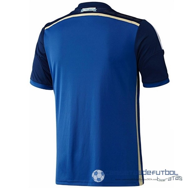 Segunda Camiseta Argentina Retro Equipación 2014 Azul - Image 2