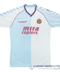 Segunda Camiseta Aston Villa Retro Equipación 1988 1989 Blanco
