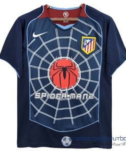 Segunda Camiseta Atlético Madrid Retro Equipación 2004 Azul