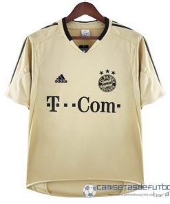 Segunda Camiseta Bayern Múnich Retro Equipación 2014 2015 Amarillo