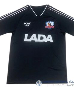 Segunda Camiseta Colo Colo Retro Equipación 1992 Negro