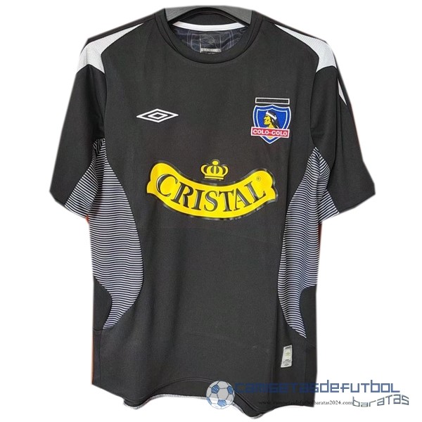 Segunda Camiseta Colo Colo Retro Equipación 2006 Negro