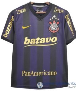 Segunda Camiseta Corinthians Paulista Retro Equipación 2009 2010 Purpura