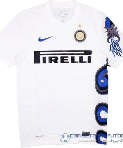 Segunda Camiseta Inter Milán Retro Equipación 2010 2011 Blanco