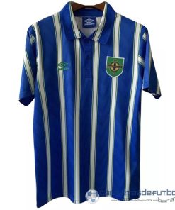 Segunda Camiseta Irlanda Del Norte Retro Equipación 1992 Azul