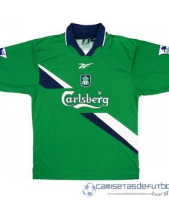 Segunda Camiseta Liverpool Retro Equipación 1999 2000 Verde