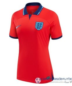 Segunda Camiseta Mujer Inglaterra 2022 Rojo