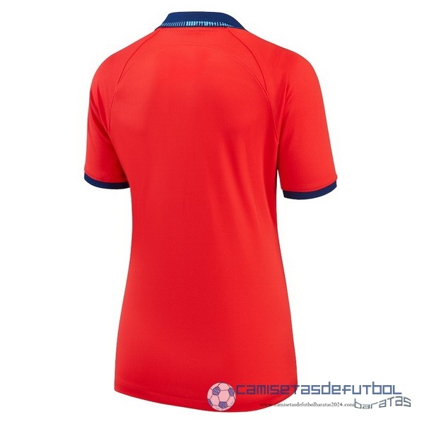 Segunda Camiseta Mujer Inglaterra 2022 Rojo - Image 2