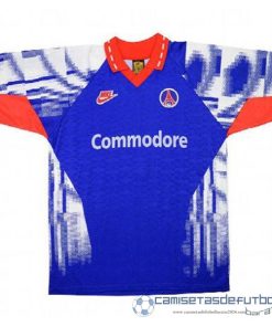 Segunda Camiseta Paris Saint Germain Retro Equipación 1992 1993 Azul