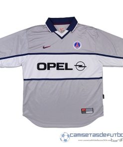 Segunda Camiseta Paris Saint Germain Retro Equipación 2000 Gris