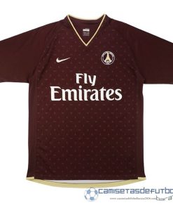 Segunda Camiseta Paris Saint Germain Retro Equipación 2006 2007 Marron