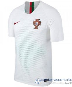 Segunda Camiseta Portugal Retro Equipación 2018 Blanco