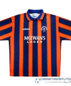 Segunda Camiseta Rangers Retro Equipación 1993 1994 Naranja