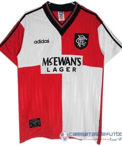 Segunda Camiseta Rangers Retro Equipación 1995 1996 Rojo