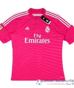 Segunda Camiseta Real Madrid Retro Equipación 2014 2015 Rosa