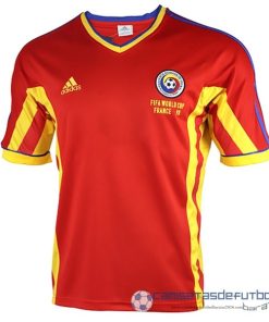 Segunda Camiseta Rumania Retro Equipación 1998 Rojo