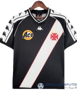 Segunda Camiseta Vasco da Gama Retro Equipación 1999 2000 Negro