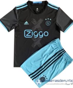 Segunda Conjunto De Hombre Ajax Retro Equipación 2016 2017 Negro