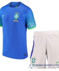Segunda Conjunto De Niños Brasil 2022 Azul